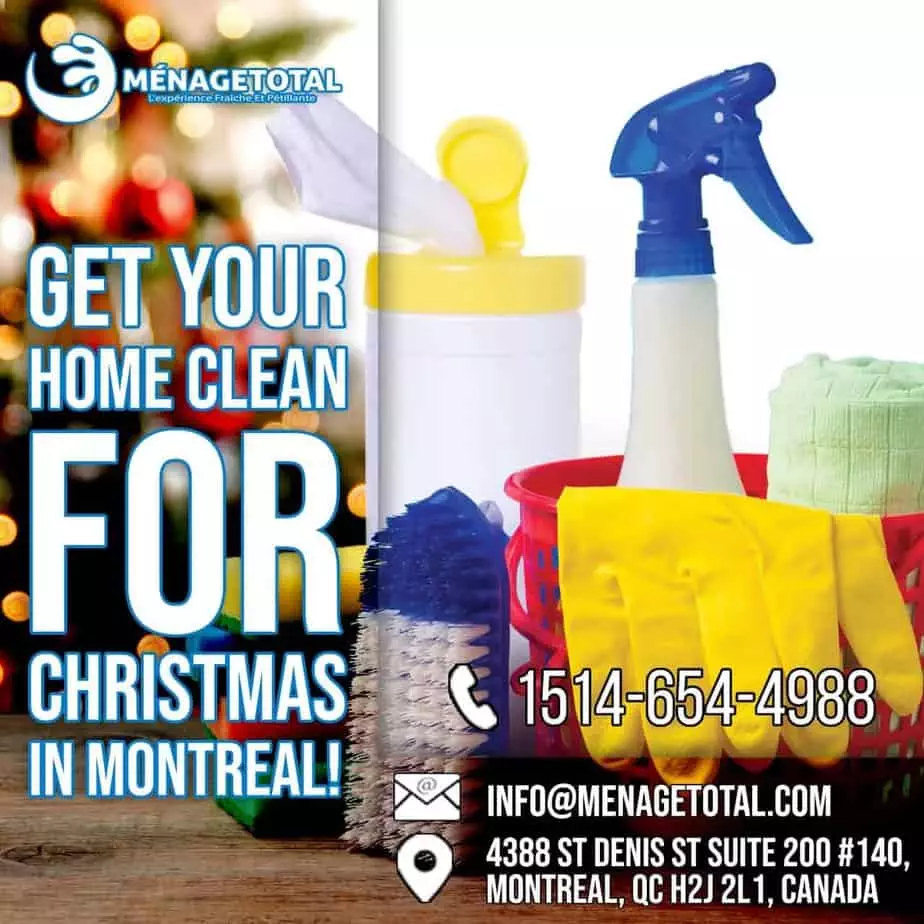 Christmas Cleaning Services Montreal