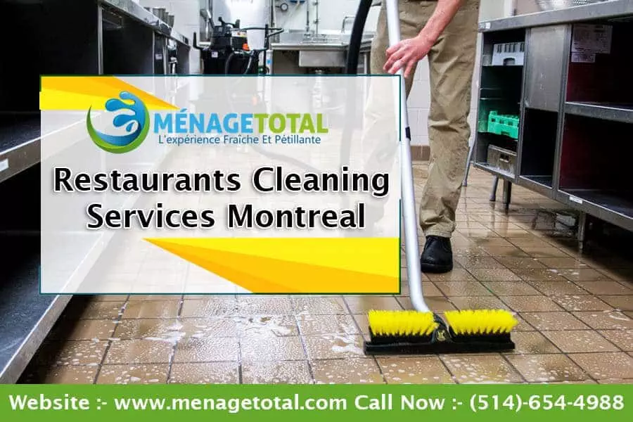 Restaurants Cleaning Services Montreal