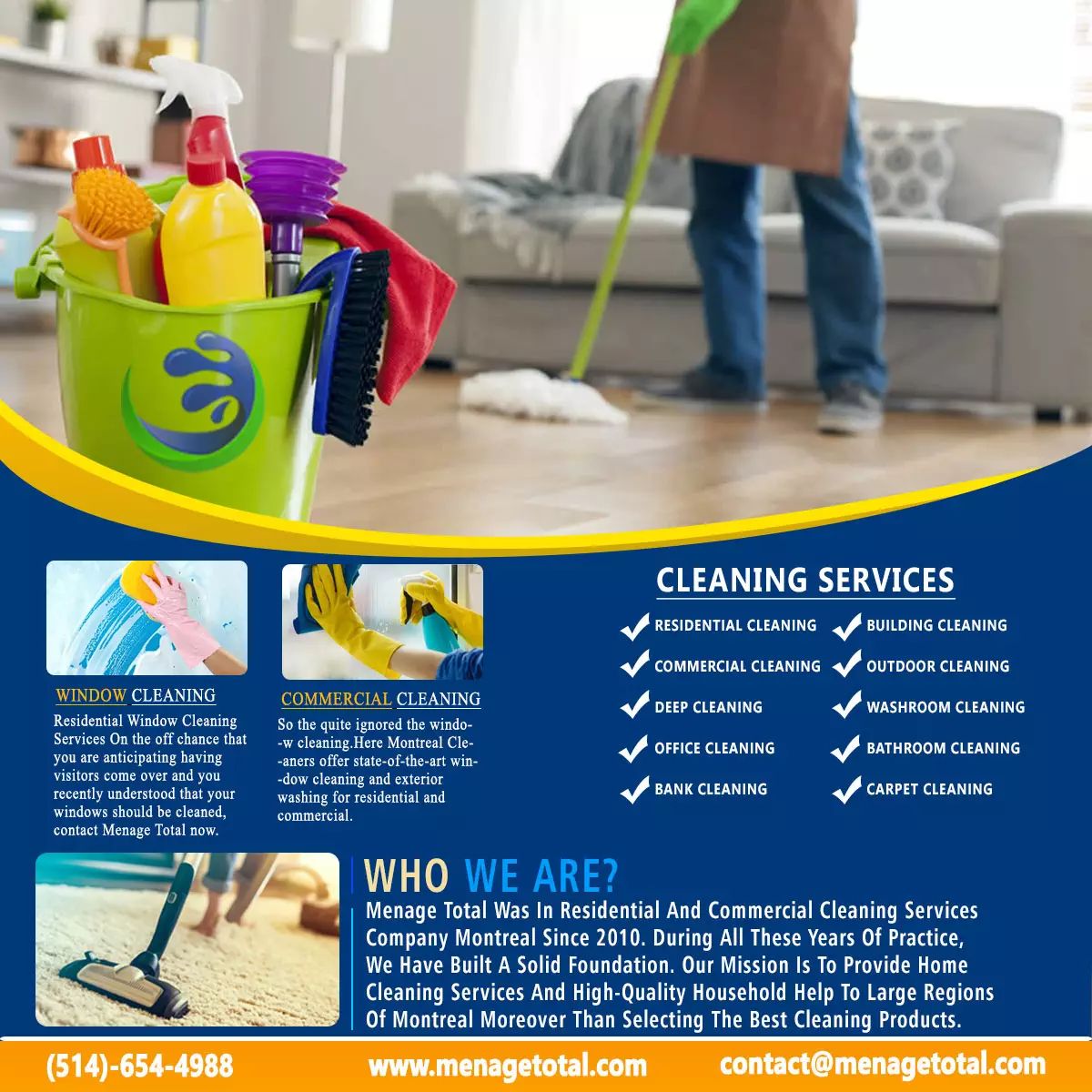 House Cleaning Services Montreal